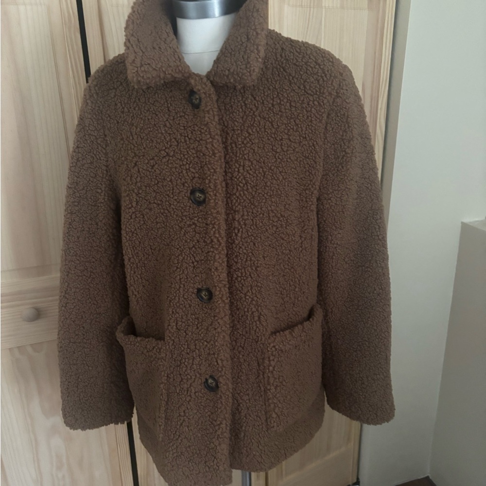 Bernardo Warm Brown Teddy Jacket